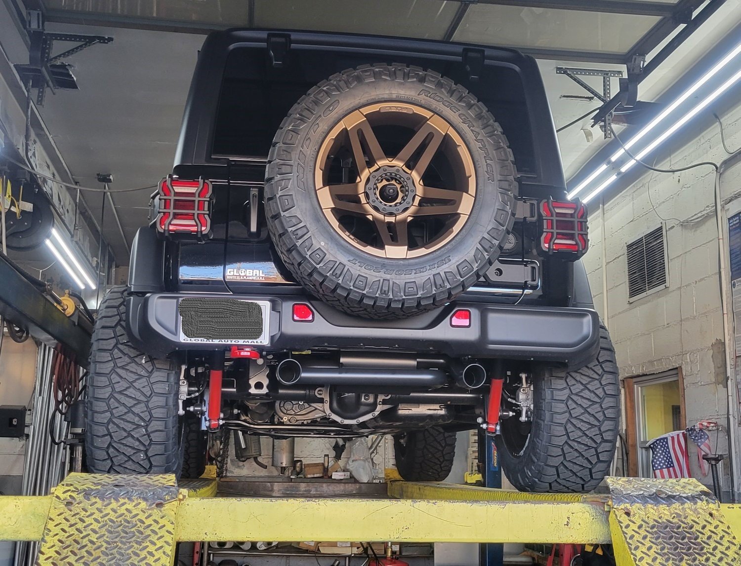 Borla ATAK® 2.5" Dual Axle Back Exhaust for 1822 Jeep Wrangler JL with